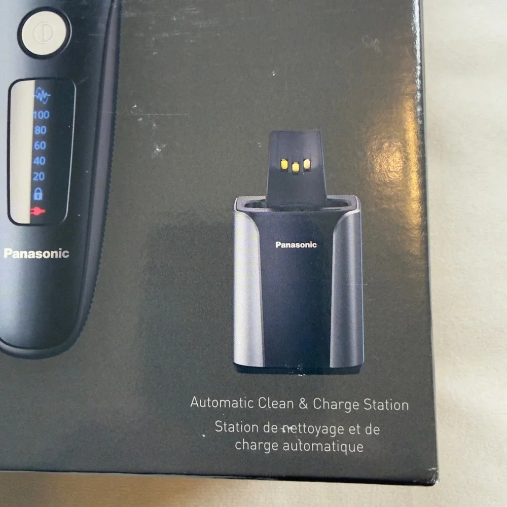 Panasonic ES-LV97-K Arc5 Electric Razor Men Wet Dry Shaver with Charging Station